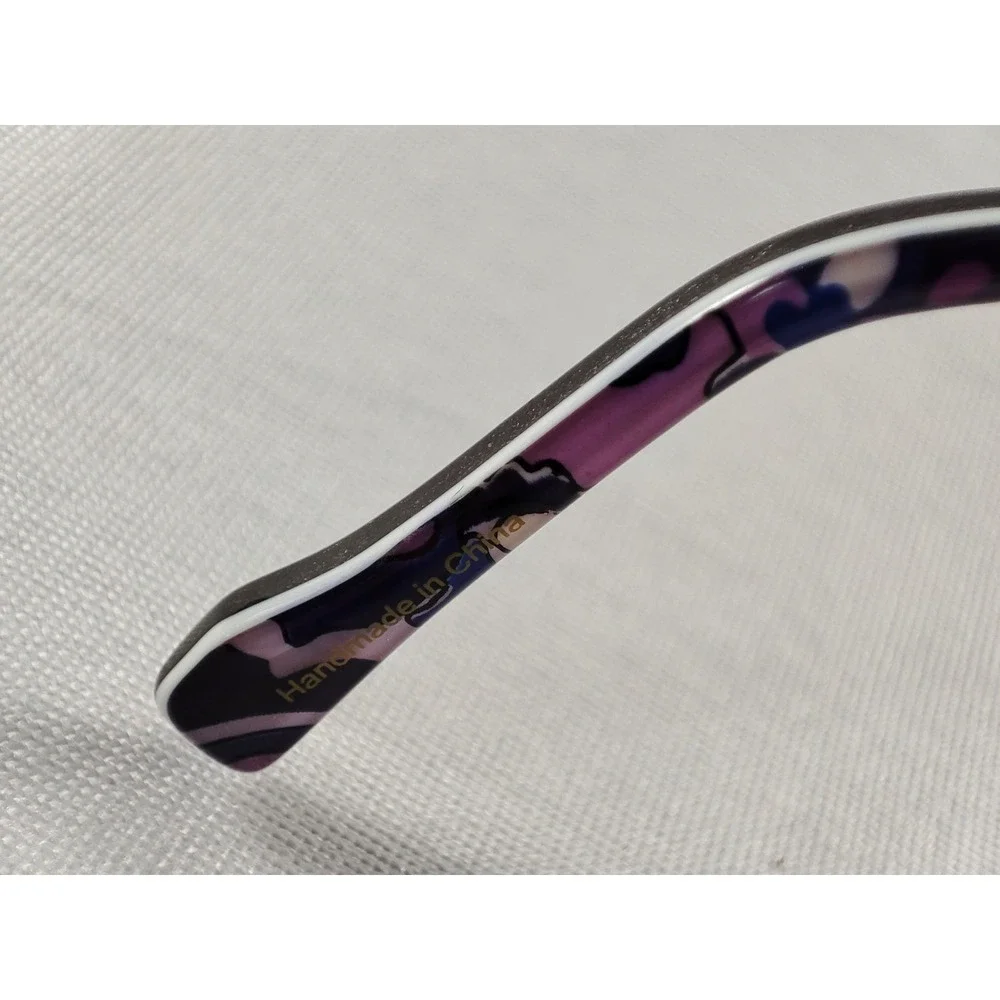Vera Bradley‎ Emilia Eyeglasses Frames Regal Rosette Purple Glitter 47-15-125